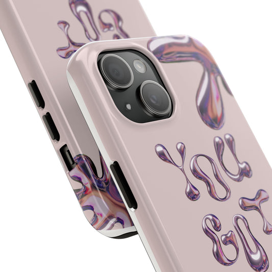 You Got This Tough Phone Case – Motivational iPhone Cover, Protective Pink Aesthetic Case, Inspiring Gift for Women or Teens
